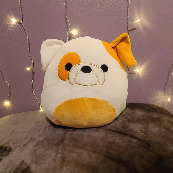 New Bulldog Plush Pillow - Picture 1 of 5